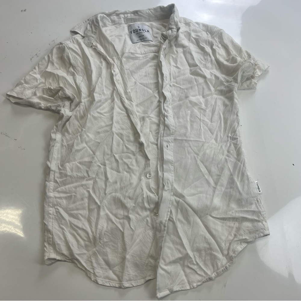 YoungLa men’s white shirt M